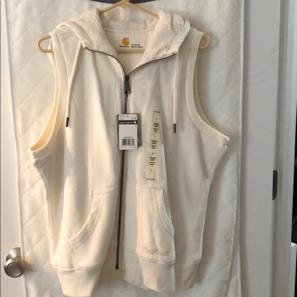 Sherpa lined Carhartt Vest